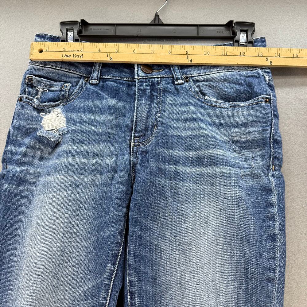 BKE Jeans Women's 25 (2) Blue Stella Mid-Rise Slim Fit Ankle Skinny Preppy - Picture 9 of 13